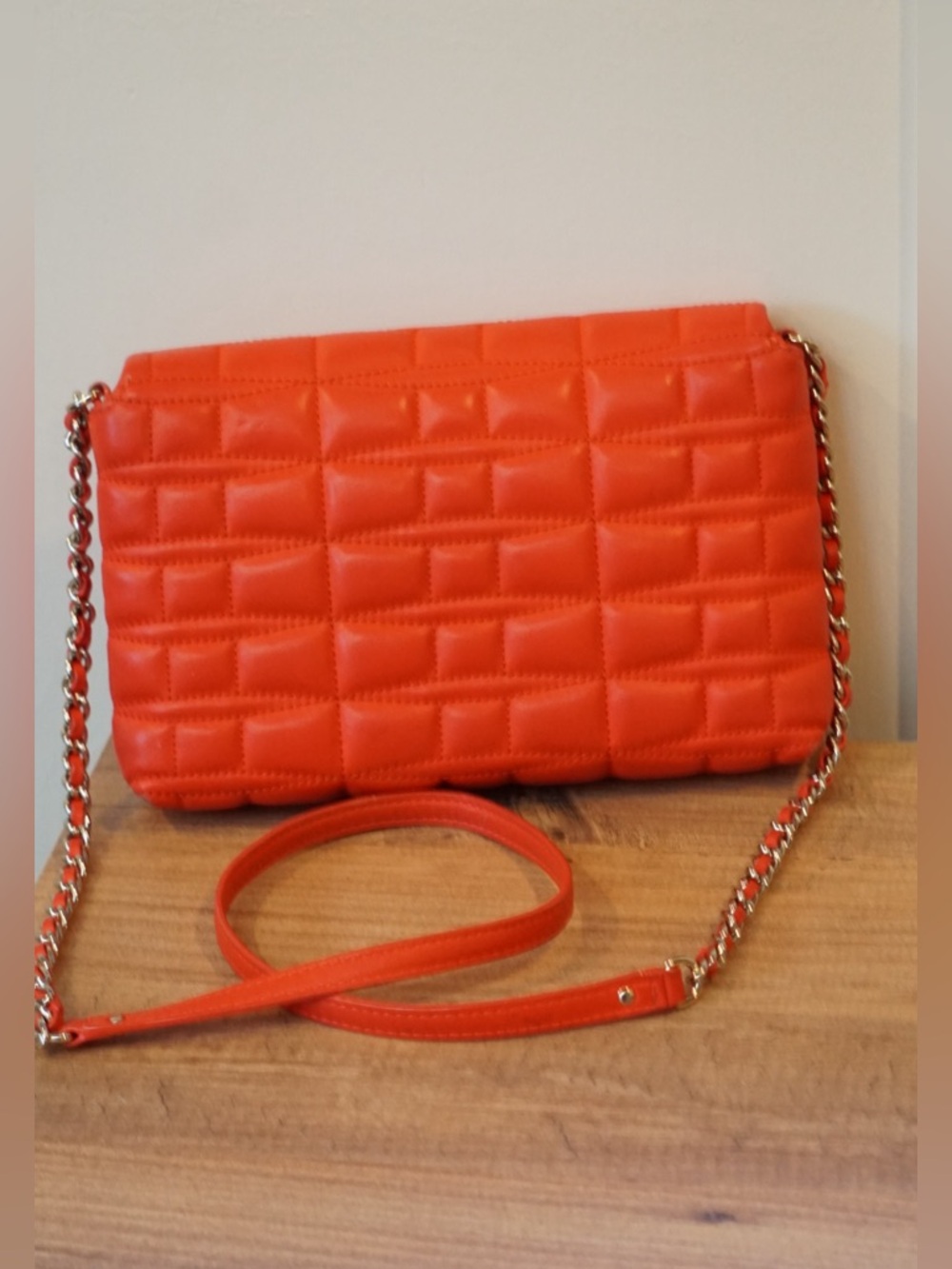 Kate Spade Flame Quilted Leather Chain Crossbody Shoulder Bag - Picture 12 of 12